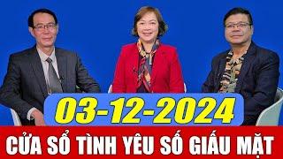 Đêm Khuya Nghe Chuyện Thầm Kín Cửa Sổ Tình Yêu Ngủ Ngon Ngày 03/12/2024 | Đinh Đoàn Tư Vấn Giấu Mặt