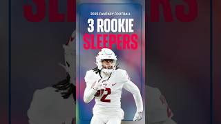 3 Rookie SLEEPERS to Target in Dynasty Drafts! | Fantasy Football #shorts