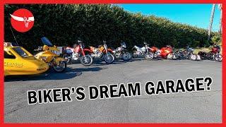 EVERY BIKERS' DREAM GARAGE? A Unique Personal Collection of Cool Motorcycles, & How You Can Own Them