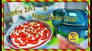 Nicer Dicer Chef Rezept WRAP und Tefal Actifry 2in1 SoFie Haushalt Unperfekt Perfekt
