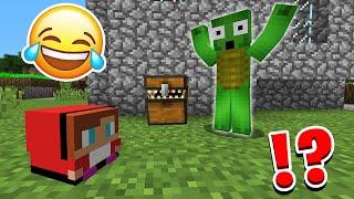 5 Ways To TROLL Mikey In Minecraft - How To Troll Your Friend in Minecraft - Maizen Mizen Parody