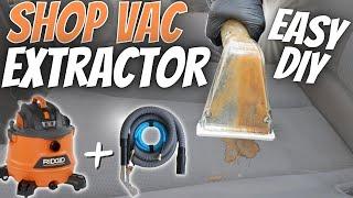 EASY DIY CARPET EXTRACTOR USING A SHOP VAC | RipClean Extractor Kit