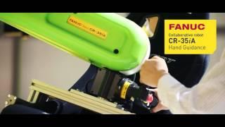 EMO 2015 Video episode 3 - FANUC Robot CR-35iA shows Collaborative Hand Guidance