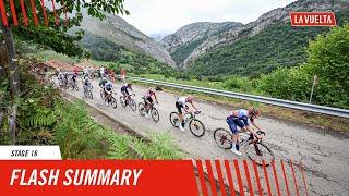 Stage Highlights in 1' - Stage 16 - La Vuelta 2024