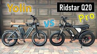 Ridstar Q20 Pro vs Yolin Dual Battery - Best eBike