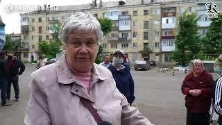 В Кокшетау продолжается спор между жильцами дома и хозяином участка.