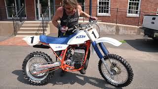 WORLDS FASTEST DIRTBIKE? 1983 KTM 495 ROCKETSHIP