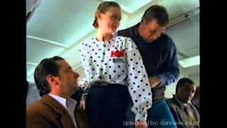 Ansett TV Commercial "What are all the stars doing at the back?"