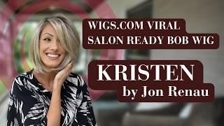 Viral Classic Bob | Kristen by Jon Renau in 12FS8 Shaded Praline | Jenna Fail from Wigs.com