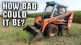 Buying a Cheap Skid Steer from an Online Auction - Thomas 173HL - Part 1