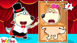 Oh No, Wolfoo! Lucy Disappear - Funny Stories for Kids About Magic Tricks + More | Wolfoo Channel