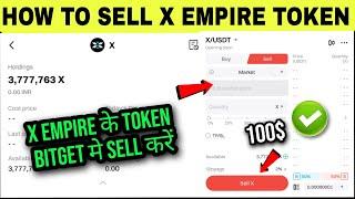 How To Sell X Empire Token In Bitget Exchange ? Bitget Exchange Me X Empire Token Sell Kaise Kare ?