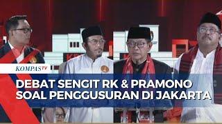 RK-Pramono Debat Soal Rumah Hunian di Jakarta, Singgung Ahok Paling Brutal Gusur Warga