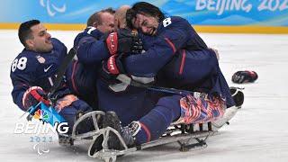 FOUR-PEAT! USA blanks Canada for 4th straight sled hockey gold | NBC Sports