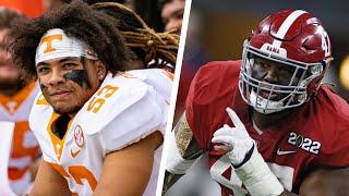 Byron Young breaks down "puking" incident from Alabama vs Tennessee football | "You nasty"