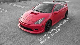 MITCH DORE | 00-05 TOYOTA CELICA GT-S COILOVER INSTALL - REAR