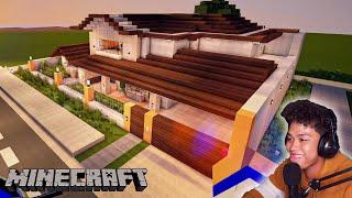 Billionaire Gang Mansion sa MINECRAFT!! (reaction)