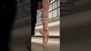 A new pointe shoe versus an old one🩰 #pointeshoes #pointeshoe #balletshoes #balletcore #ballet