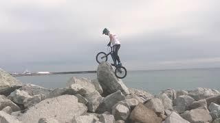 Dominik Oswald - Biketrial in spain