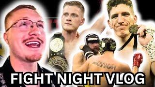 INSANE HEAD KICK KO & BANGER Kickboxing Fights at FightersRep 27 - Fight Society Vlog #2