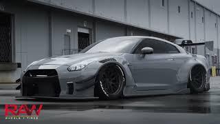 Nissan GTR on Rotiform RSE Wheels by RAW Wheels and Tires