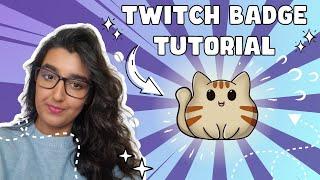 HOW TO DRAW TWITCH BADGES in ONE Video