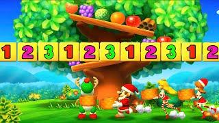 Mario Party The Top 100 - All Minigames with Reindeer Yoshi