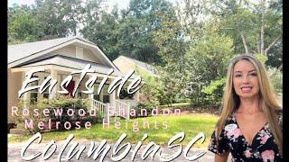 Historic Eastside Downtown Columbia SC Neighborhoods! Shandon, Melrose & Rosewood Tour!