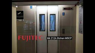 Fujitec lift at blk 212A Bishan MSCP