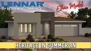 New 55+ Retirement Community in Summerlin - Ethan Model - Heritage by Lennar Homes