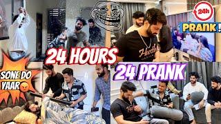 24 Hours 24 Prank On Abresh | Fokats | Abresh & Zeeshan