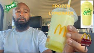 MCDONALD’S®️FROZEN SPRITE®️ LYMONADE REVIEW