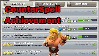 How to Complete Counter Spell Achievement in Clash of Clans | Village Base Achievement