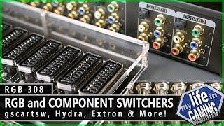 RGB and Component Switchers - gscartsw, Hydra, and Extron :: RGB308 / MY LIFE IN GAMING