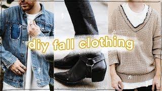 DIY FALL CLOTHING + HACKS (2018) - Harness Boots + MORE! // Imdrewscott