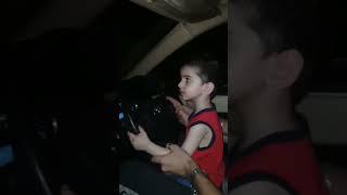 Anahid is driving with Mamo#driving #babydriving #viral #youtubeshorts #babyshorts