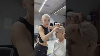 Headshave routine of bald girl #headshave beauty #bald #baldgirl #trending