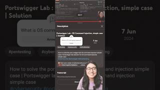 Os command Injection!! #vapt #webapplicationsecurity #bugbounty #portswigger #ethicalhacking #trend