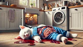 Emotional Story of a Little Chef Cat - Must Watch #cat #cute #ai #catlover #catvideos #cutecat