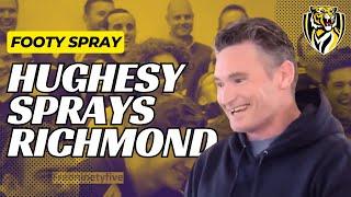 Hughesy Sprays Richmond | AFL #AFL #DaveHughes #richmondfc #throwback #BeforeTheGame