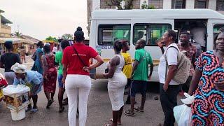 BIGGEST STREET MARKET IN AFRICA GHANA ACCRA MAKOLA