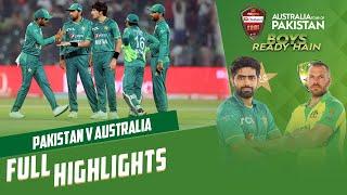 Full Highlights | Pakistan vs Australia | T20I 2022 | PCB | MM2T