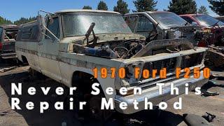 1970 Ford F250 | Period Correct Canopy - JunkYard Finds