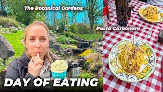 DAY OF EATING / Ice Cream & Pasta Carbonara, Oslo Botanical Garden