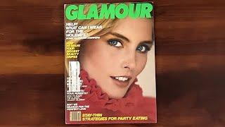 1981 December ASMR Magazine Flip Through: Glamour w Kim Alexis, Brooke Shields, Janice Dickinson