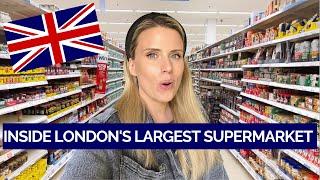 BIGGEST SUPERMARKET IN LONDON | How Much Will It Cost?