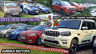 Second Hand Car In Kolkata | SCORPIO, Eeco,I20,Ciaz,ecosports,wagnor | Rajeev Rox | Ambika motors