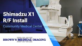 A Shimadzu X1 R/F Installation At Community Medical Center