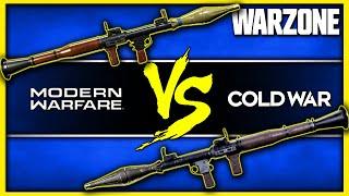 Which RPG is Best in Warzone? | (Cold War RPG vs Modern Warfare RPG)