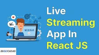 How to create Live streaming app in React JS || Instagram live feature on Windows- ZEGOCLOUD